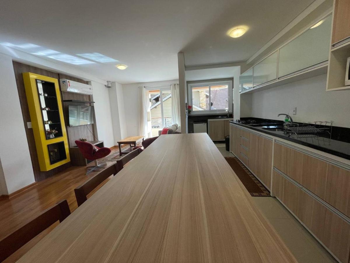Novo E No Centro De Gramado Apartment Ngoại thất bức ảnh